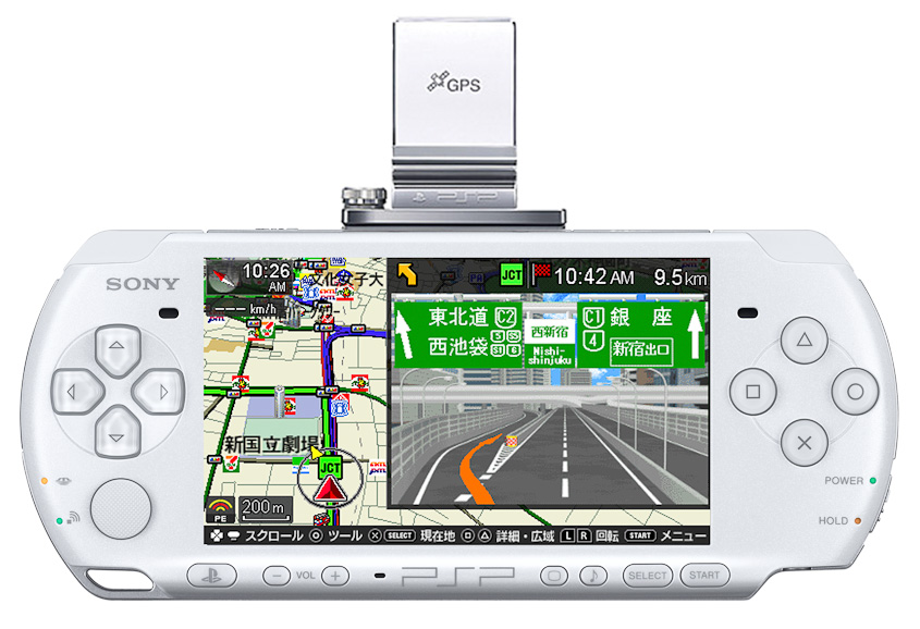 PSP��ʃC���[�W�iGPS���V�[�o�[������ԁj
