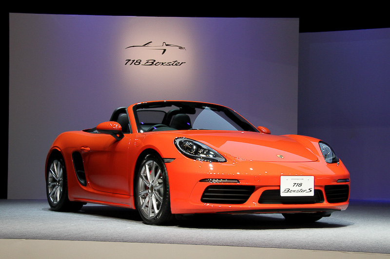 ポルシェ、718 ボクスターのデビューを記念した「718 ボクスター