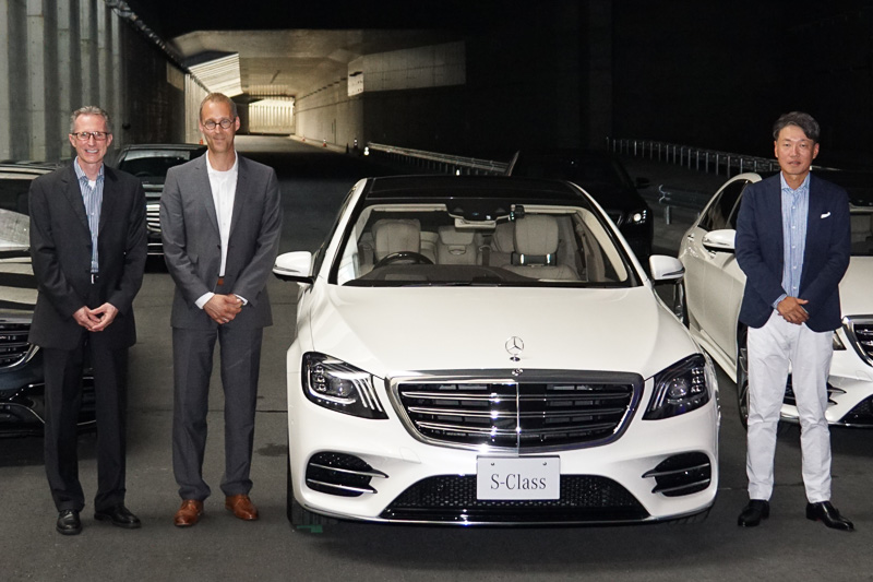 メルセデス・ベンツ、開通前の外環道 三郷南IC～高谷JCTで新型「S