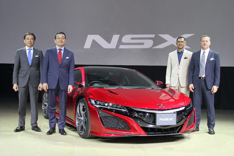 ホンダにしか造ることがことができない スーパースポーツ 新型 Nsx 発表会 Car Watch