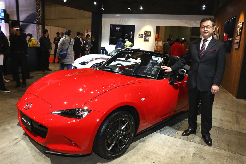 東京オートサロン 2017】マツダ、「クラシックレッド」の