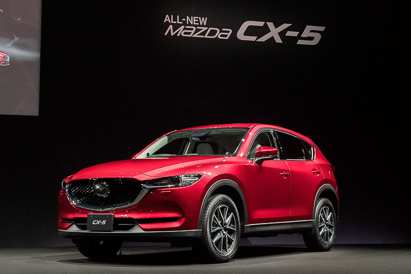 マツダ、新型「CX-5」の予約受注が発売前約1カ月半で9055台に - Car Watch