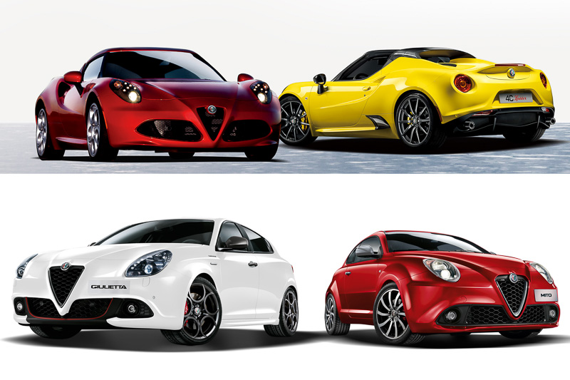 アルファ ロメオ、新ブランドロゴ採用など全モデルをマイナーチェンジ