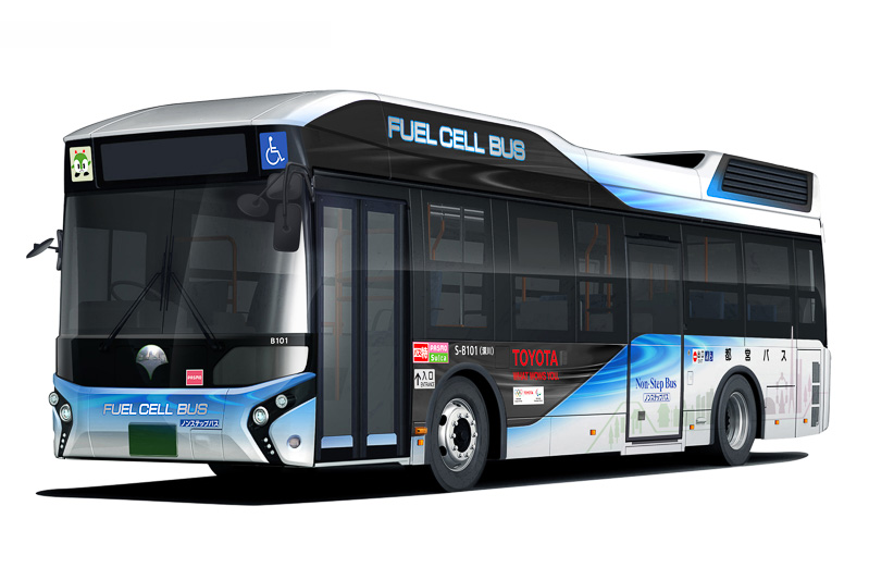 トヨタ、東京都に「トヨタFCバス」納車。3月から都営バスとして運行