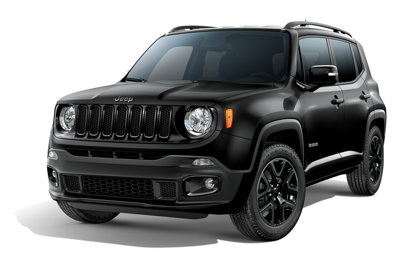 ジープ、内外装を黒で統一した「レネゲード」の限定車「ナイトイーグル 