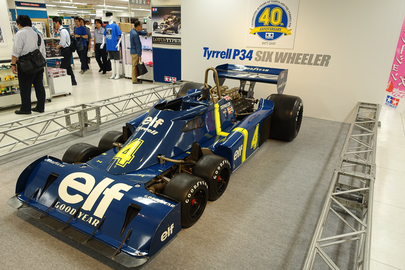 タミヤ所有の6輪F1マシン「タイレル P34」、東京で初展示 - Car Watch