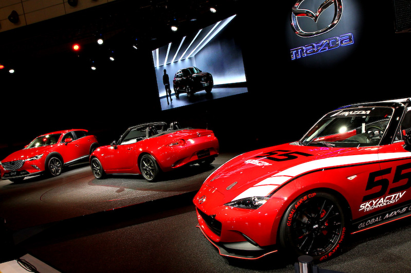 東京オートサロン2015】マツダ、「新型ロードスター（ND）」は6月以降