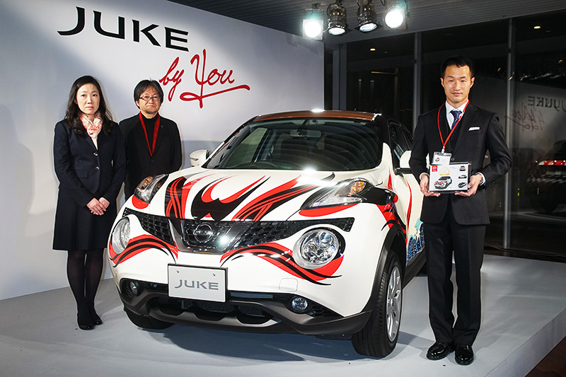 日産、「ジューク」のデザインコンテスト「JUKE by YOU」最優秀作品を