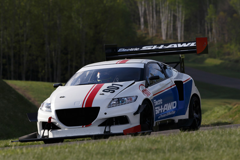 パイクスピーク2015に全輪独立4モーターのEV「Electric SH-AWD」仕様の