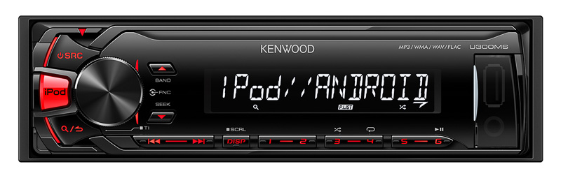ケンウッド、「FLAC」対応のUSB/iPodレシーバー「U300MS」 - Car Watch