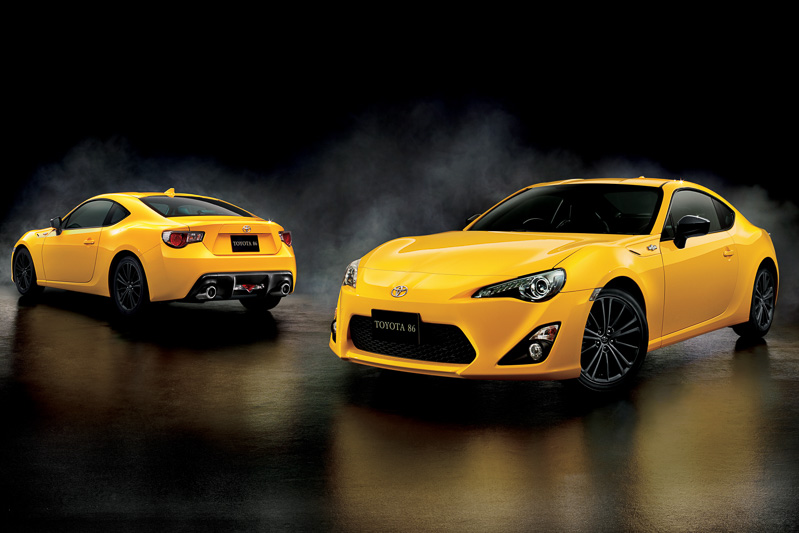 トヨタ、イエローボディーの「86」特別仕様車を9月30日まで期間限定