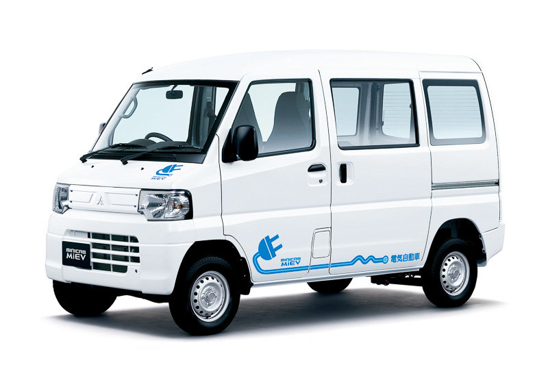 三菱自動車、「MINICAB-MiEV」シリーズに急速充電を標準装備して値下げ