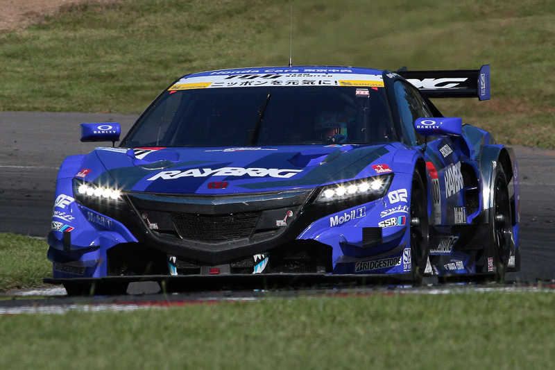 SUPER GT第6戦SUGO、GT500は100号車 RAYBRIG NSX CONCEPT-GT がホンダ