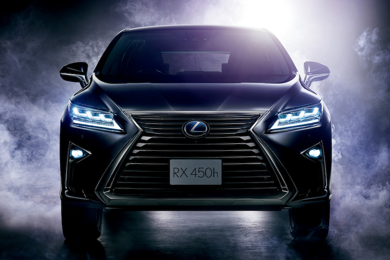 Lexus RX バージョンLヘッドライト LED クリア/ブラック レクサス、「RX」をフルモデルチェンジ。直噴2.0リッターターボ搭載