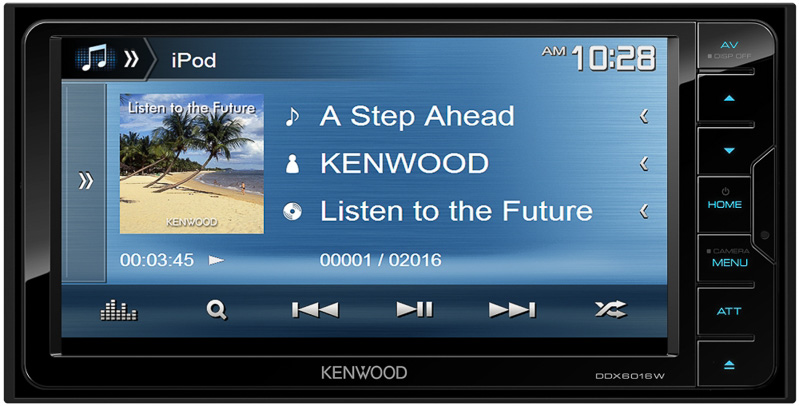 ケンウッド、NFC通信やFLACフォーマットに対応するカー 
