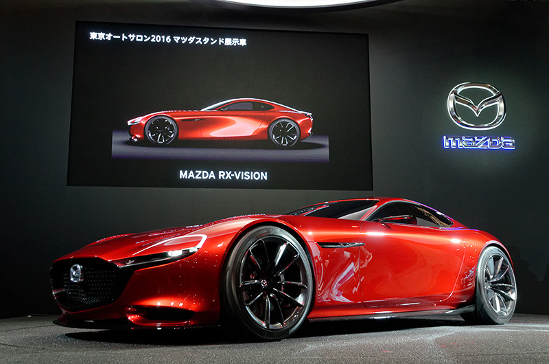 東京オートサロン 2016】マツダ、“夢の北極星のような存在”「RX-VISION