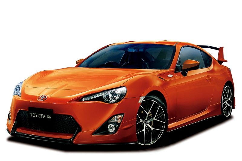 トヨタ、「86」に専用エアロパーツなど装着した「GT“エアロパッケージ