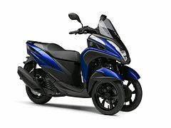 画像］ヤマハ、高速道路も走行可能な三輪バイク「TRICITY 155 ABS