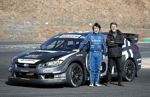 580馬力のグローバルラリークロス参戦マシン Wrx Sti が本庄サーキットでテスト走行 Car Watch