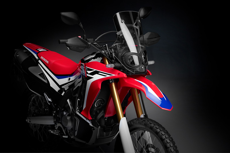 画像 ホンダ 250ccクラスの新型アドベンチャーモデル Crf250 Rally 新設計の専用前後サスペンションを採用 5 22 Car Watch