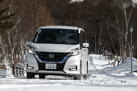 インプレッション 日産オールラインアップ雪上試乗 長野県女神湖 Car Watch