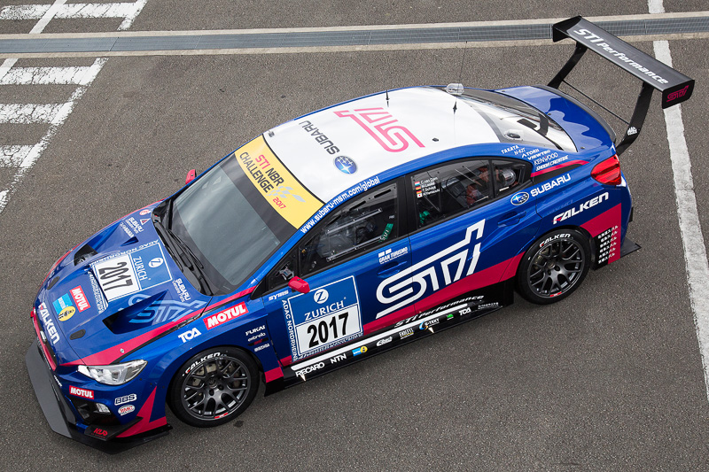 Sti ニュル24時間レース3連覇 を目指す17年仕様 スバル Wrx Sti Nbr Challenge 公開 Car Watch