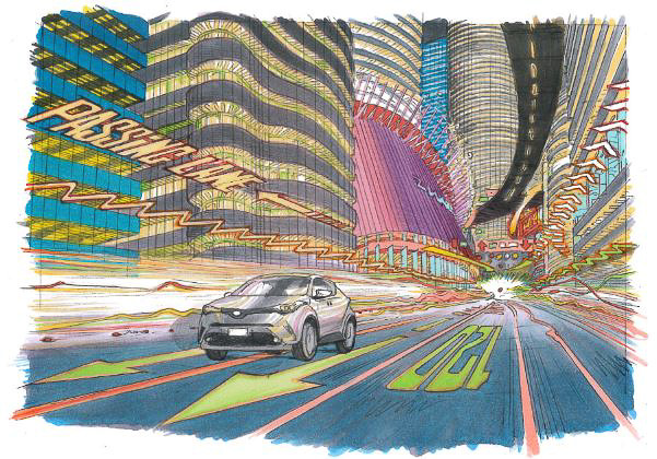 画像］トヨタ、“北斗の拳”“AKIRA”とコラボレーションした「C-HR」の