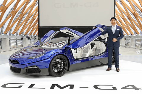 Glm 19年に4000万円で発売予定のevスーパーカー G4 日本初公開 Car Watch