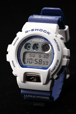 レイズ 文字盤にレイズのロゴが浮かぶ500本限定のコラボウォッチ G Shock Rays モデル Car Watch