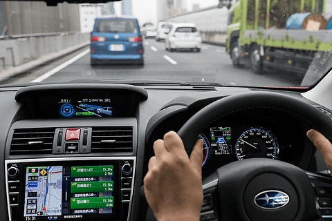 渋滞の首都高が楽しくなるクルマ スバル アイサイト ツーリングアシスト 搭載の新型 レヴォーグ を試乗してみた Car Watch