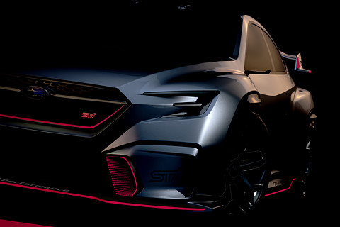 スバル Subaru Sti のコンセプトカー Subaru Viziv Performance Sti Concept 東京オートサロン 18に出展 Car Watch