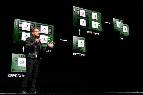 Gtc 18 Nvidia 自動運転用の新aiコンピュータ Orin を予告 Drive Px 2 Drive Xavier Drive Pegasusの先にある未来