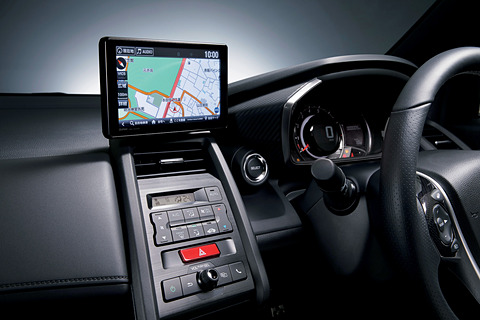 ホンダアクセス Gathers7 インチナビ トップキャリア など S660 用純正アクセサリー Car Watch