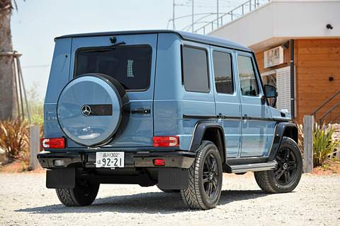 試乗インプレ 現行gクラス最後の特別仕様車 メルセデス ベンツ G 350 D Heritage Edition に乗った 39年の ヘリテージ をモチーフにした日本限定の特別仕様車 Car Watch