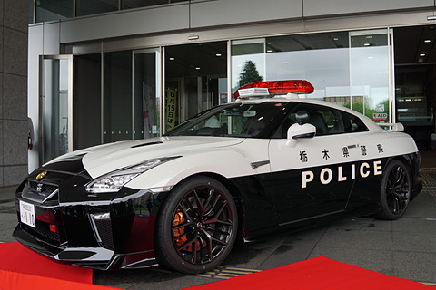 栃木県警察 R35型 Gt Rパトカー を初公開 Car Watch