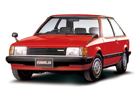 画像］マツダ、“赤いXG”の「ファミリア」「323 4WD ラリーカー」など
