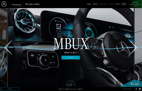 メルセデス ベンツ 新型 Aクラス 登場を予告 ハイ メルセデス で起動する Mbux 搭載 Car Watch