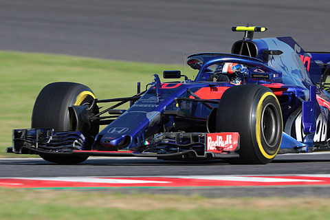 F1日本グランプリ 18 メルセデスのルイス ハミルトン選手が優勝 フェラーリのベッテル選手は6位に終わる Car Watch