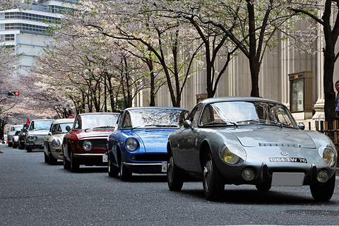 戦前から1980年代のクラシックカー43台が東京 日本橋に集まった ジャパン クラシック オートモービル 19 Car Watch