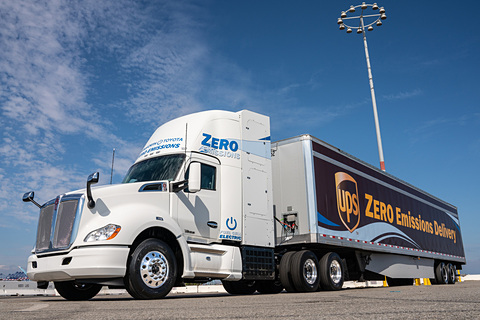 トヨタ Fc大型商用トラックの貨物輸送オペレーションを米国で今秋開始 Car Watch