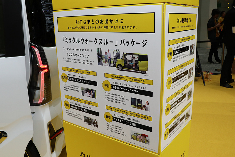 ミラクルウォークスルーパッケージの解説パネル