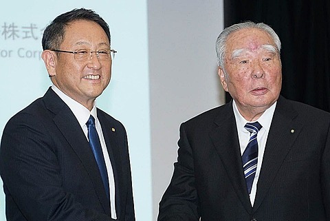 トヨタとスズキ、トヨタが960億円、スズキが480億円相当の株式を取得し 