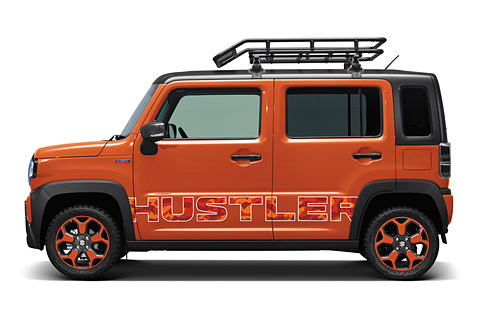 スズキ 東京モーターショー 19に Hustler Concept や未来のコンセプトカー2台を出展 Car Watch