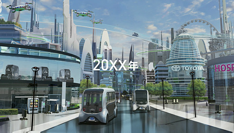 東京モーターショー 19のトヨタブースは 未来人 がお出迎え 未来空間を体感できるモビリティのテーマパークに Car Watch