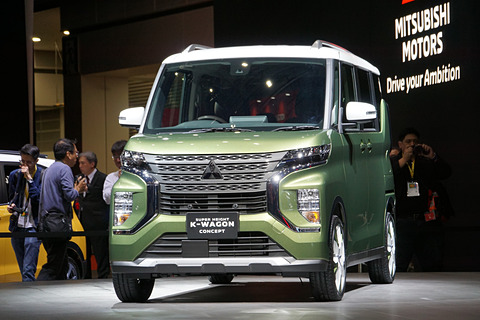 東京モーターショー 19 三菱自動車 スーパーハイト軽ワゴンコンセプト 19年度内発売を計画