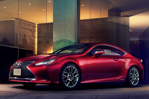 レクサス Rc を一部改良 スマホ連携で利便性向上 Car Watch