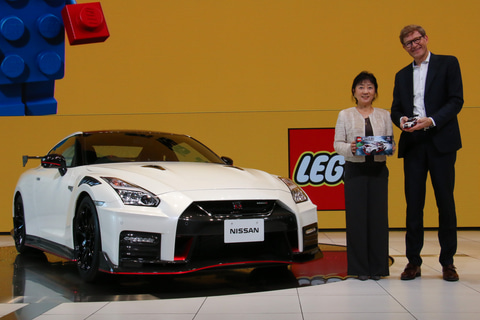 レゴ 日本車と初コラボした新商品 Nissan Gt R Nismo 発表会 Car Watch