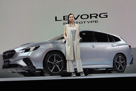 スバル 新型レヴォーグ プロトタイプ Sti Sport の走行するティザー動画公開 Car Watch