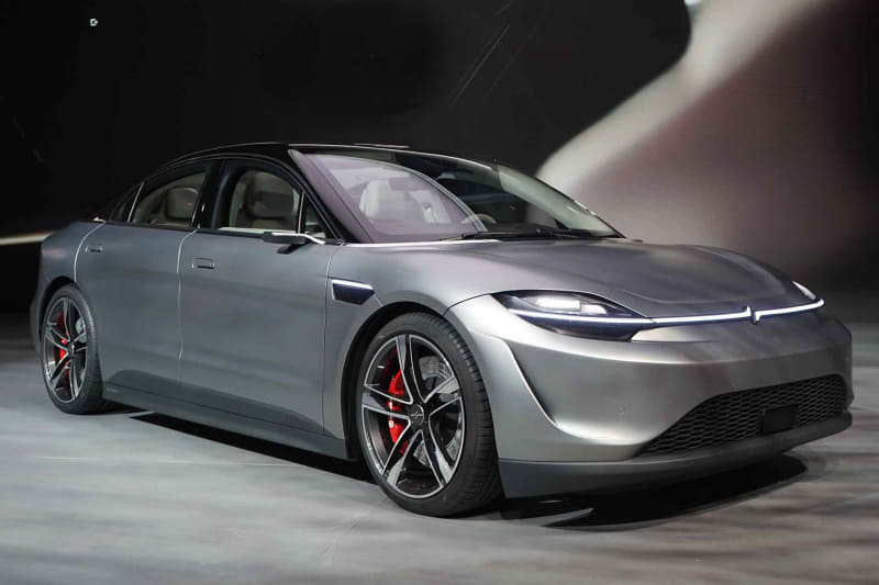 【自動車】ソニー、CES 2020で新たな提案「VISION-S（ビジョン エス）」の試作車を展示【次世代車両イメージ】