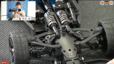 タミヤ 新型 Tc 01 シャーシ をタミヤrc Liveで初公開 インボードサス シャフトドライブ4wd Car Watch